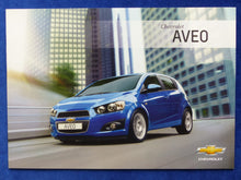 Lade das Bild in den Galerie-Viewer, Chevrolet Aveo MJ 2013 - Prospekt Brochure 08.2012

