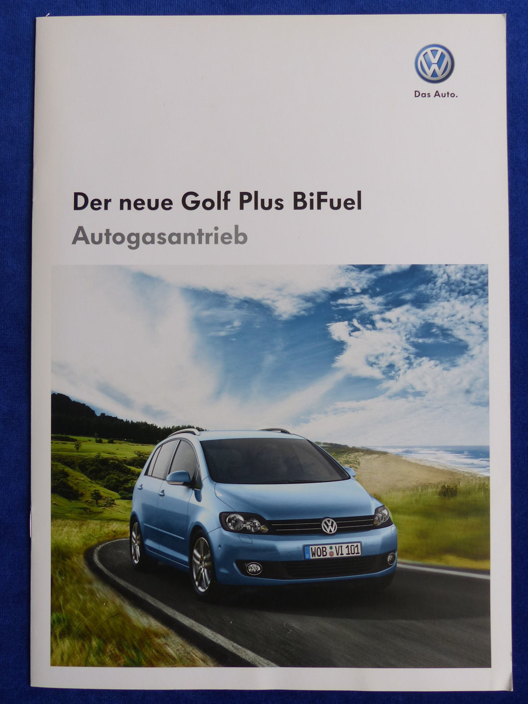 VW Golf Plus BiFuel LPG Autogas MJ 2010 - Prospekt Brochure 05.2009