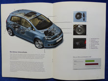 Lade das Bild in den Galerie-Viewer, VW Golf Plus BiFuel LPG Autogas MJ 2010 - Prospekt Brochure 05.2009
