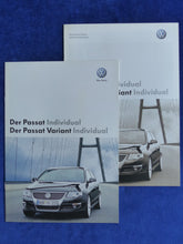 Lade das Bild in den Galerie-Viewer, VW Passat Variant Individual MJ 2008 - Prospekt + Daten &amp; Ausstattungen 11.2007
