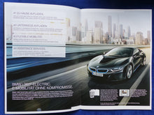 Lade das Bild in den Galerie-Viewer, BMW i8 eDrive 362 PS MJ 2014 - Prospekt Brochure + Preisliste 03.2014
