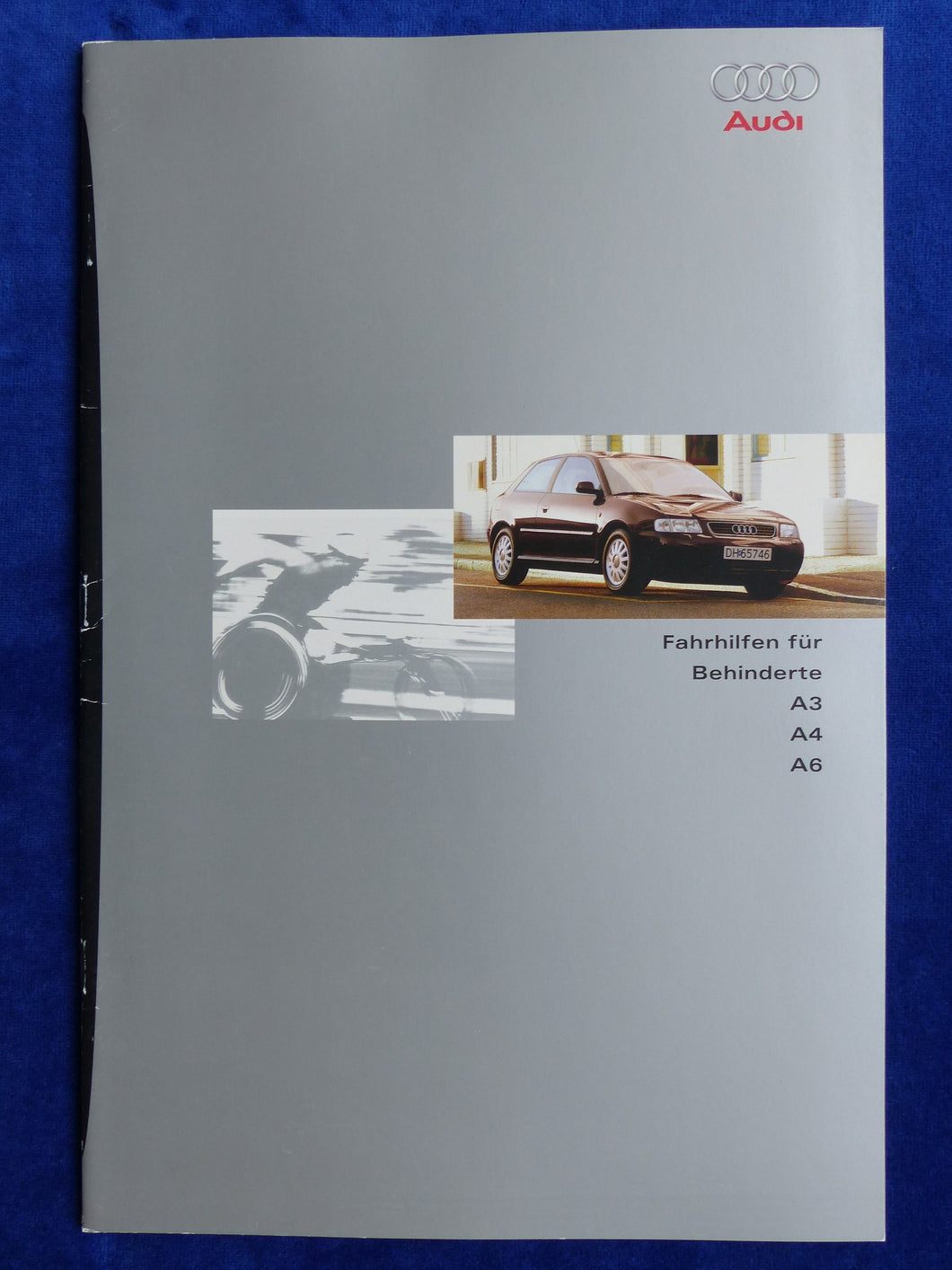Audi Fahrhilfen für Behinderte A3 A4 A6 MJ 1998 - Prospekt Brochure 09.1997