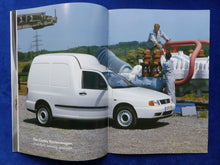 Lade das Bild in den Galerie-Viewer, VW Caddy Kastenwagen Kombi MJ 2000 - Prospekt Brochure 04.1999
