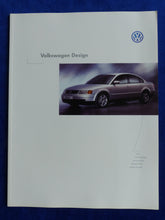 Lade das Bild in den Galerie-Viewer, VW Passat Limousine Typ B5 Design &amp; Entwicklung - Prospekt Brochure 1996
