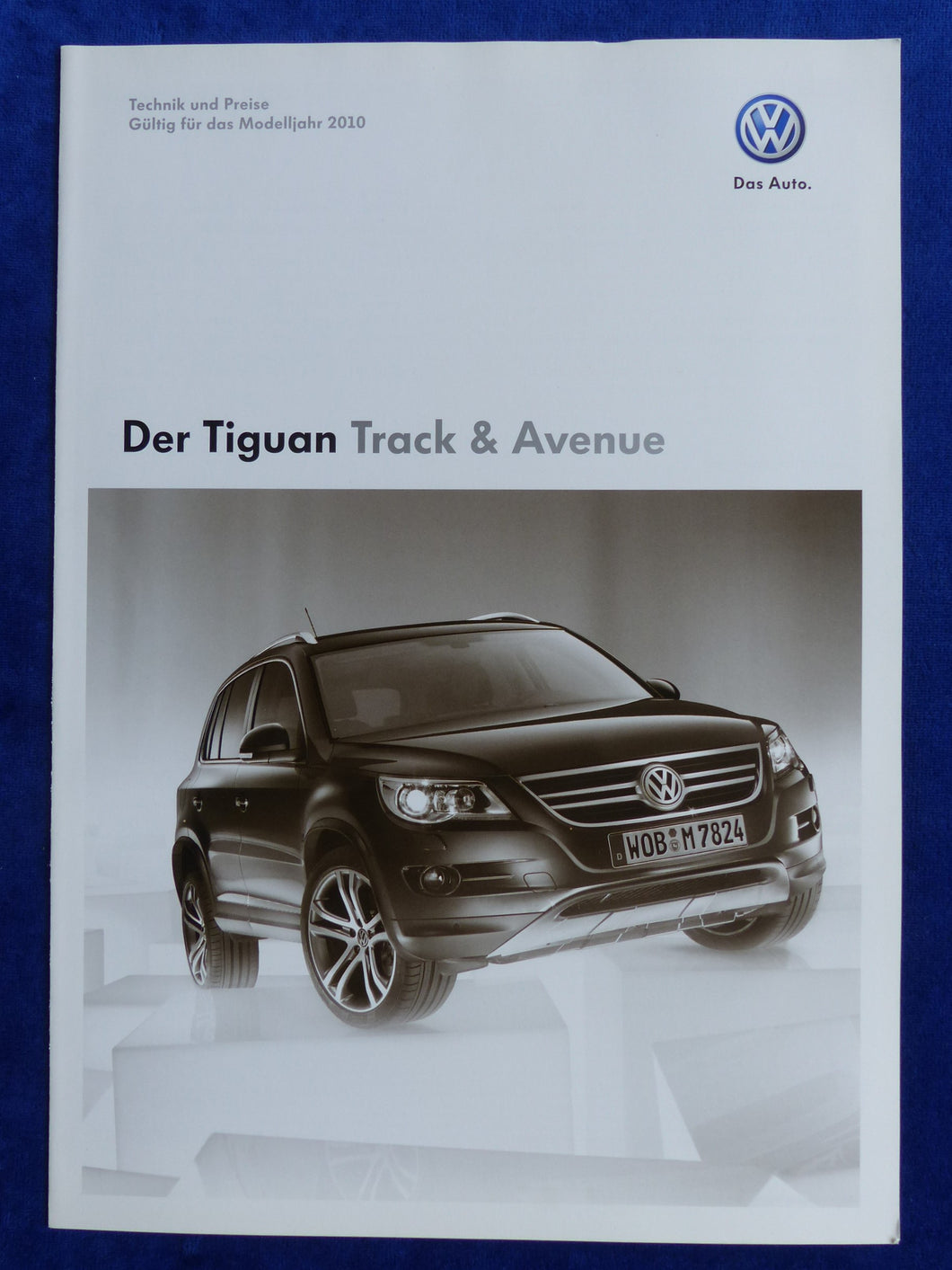 VW Tiguan Track & Avenue - Preisliste MJ 2010 - Prospekt Brochure 12.2009