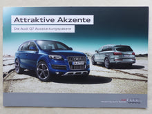 Lade das Bild in den Galerie-Viewer, Audi Q7 Ausstattungspakete MJ 2014 - Prospekt Brochure 04.2014
