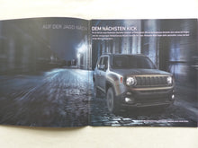 Lade das Bild in den Galerie-Viewer, Jeep Renegade Night Eagle MJ 2016 - Prospekt Brochure 11.2015
