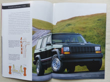 Lade das Bild in den Galerie-Viewer, Jeep Cherokee Limited MJ 1996 - Prospekt Brochure + Daten 11.1995
