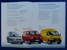 Lade das Bild in den Galerie-Viewer, VW FrischeMobil Caddy T4 Transporter LT MJ 2002 - Prospekt Brochure 06.2001
