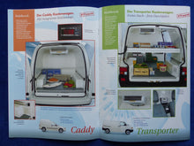 Lade das Bild in den Galerie-Viewer, VW FrischeMobil Caddy T4 Transporter LT MJ 2002 - Prospekt Brochure 06.2001
