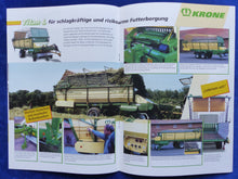 Lade das Bild in den Galerie-Viewer, Krone Titan L GL GD Lade- &amp; Dosierwagen - Prospekt Brochure 10.2001
