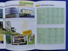 Lade das Bild in den Galerie-Viewer, Krone Titan L GL GD Lade- &amp; Dosierwagen - Prospekt Brochure 10.2001
