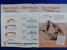 Lade das Bild in den Galerie-Viewer, Tractomotive Allis-Chalmers HD-5G Tracto-Shovel - US-Prospekt Brochure USA
