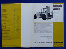 Lade das Bild in den Galerie-Viewer, Caterpillar Gabelstapler AH-46 Schwerlast - Prospekt Brochure 1980
