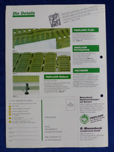 Lade das Bild in den Galerie-Viewer, Mannebeck Pigfloor Bodensystem Schweinehaltung - Prospekt Brochure 1993
