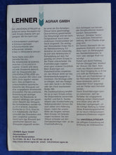 Lade das Bild in den Galerie-Viewer, Lehner 12V Universalstreuer - Prospekt Brochure 90er
