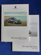 Lade das Bild in den Galerie-Viewer, Porsche 911 Turbo Typ 997 MJ 2010 - Hardcover Prospekt + Preisliste 09.2009
