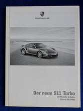 Lade das Bild in den Galerie-Viewer, Porsche 911 Turbo Typ 997 MJ 2010 - Hardcover Prospekt + Preisliste 09.2009
