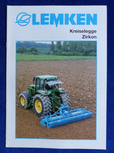 Lade das Bild in den Galerie-Viewer, Lemken Zirkon Kreiselegge - Prospekt Brochure 10.1999
