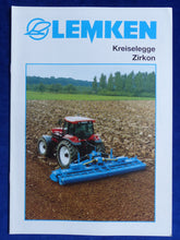 Lade das Bild in den Galerie-Viewer, Lemken Zirkon Kreiselegge - Prospekt Brochure 11.1997
