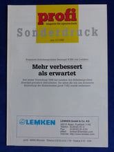 Lade das Bild in den Galerie-Viewer, Lemken Smaragd 9/300 Scheibengrubber - Sonderdruck Profi 11/1996
