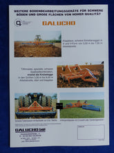 Lade das Bild in den Galerie-Viewer, Galucho Schwere Doppelpackerwalze RDR &amp; RDA - Prospekt Brochure 90er
