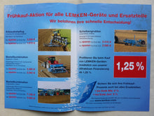 Lade das Bild in den Galerie-Viewer, Lemken Frühkauf-Aktion 2002 Pflüge Grubber - Prospekt Brochure 2001
