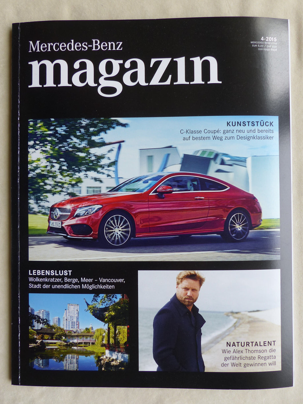 Mercedes-Benz Magazin Ausgabe 4/2015 - C-Klasse Coupe GLS Maybach CLA AMG