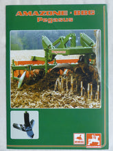 Lade das Bild in den Galerie-Viewer, Amazone BBG Pegasus SG Scheibengrubber - Prospekt Brochure 10.2001
