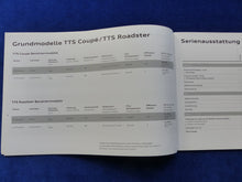Lade das Bild in den Galerie-Viewer, Audi TT TTS Coupe Roadster - Preisliste MJ 2017 - Prospekt Brochure 10.2016
