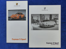 Lade das Bild in den Galerie-Viewer, Porsche Cayman S Sport Limited 1 of 700 MJ 2009 - Prospekt + Preisliste 08.2008
