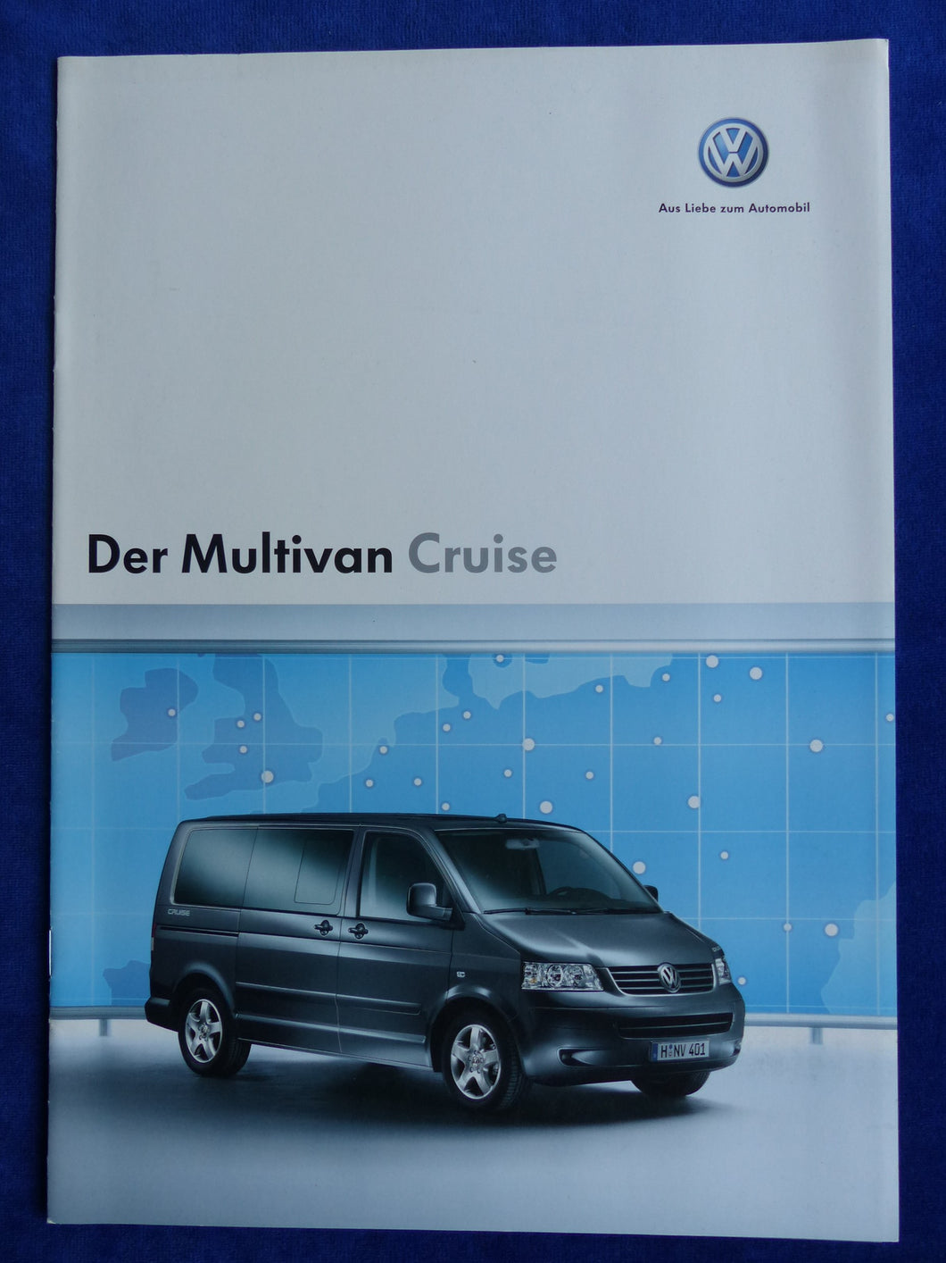 VW Bus T5 Multivan Cruise Sondermodell MJ 2006 - Prospekt Brochure 01.2006