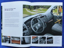 Lade das Bild in den Galerie-Viewer, VW Bus T5 Multivan Startline MJ 2008 - Prospekt Brochure + Preisliste 05.2007
