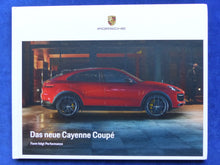 Lade das Bild in den Galerie-Viewer, Porsche Cayenne Coupe Turbo MJ 2020 - Hardcover Prospekt Brochure 05.2019
