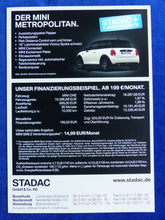 Lade das Bild in den Galerie-Viewer, Mini One Cooper Metropolitan Sondermodell MJ 2016 - Prospekt Brochure 06.2015
