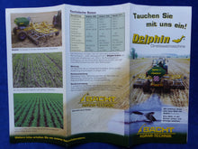 Lade das Bild in den Galerie-Viewer, BÄCHT Delphin 300 450 600 Direktsaatmaschine - Prospekt Brochure 90er
