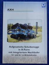 Lade das Bild in den Galerie-Viewer, Dalbo AXH 500 600 Scheibenegge - Prospekt Brochure 01.1998

