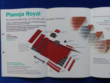 Lade das Bild in den Galerie-Viewer, Plannja Royal Dachpfannen aus Alu &amp; Stahl - Prospekt Brochure 01.1995
