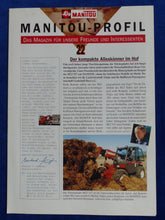 Lade das Bild in den Galerie-Viewer, Manitou Magazin 22 - Teleskoplader MLT 527 MT 1240 Stapler MSLD
