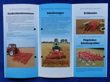 Lade das Bild in den Galerie-Viewer, Knoche Bodenbearbeitung Saatbett Grubber Eggen - Prospekt Brochure 1994
