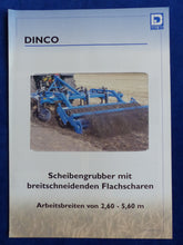 Lade das Bild in den Galerie-Viewer, Dalbo Dinco Scheibengrubber - Prospekt Brochure 05.2001
