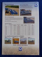 Lade das Bild in den Galerie-Viewer, Dalbo Dinco Scheibengrubber - Prospekt Brochure 05.2001
