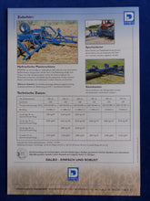 Lade das Bild in den Galerie-Viewer, Dalbo Minimax Walzen 3-teilig Cambridge Crosskill - Prospekt Brochure 1997
