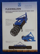 Lade das Bild in den Galerie-Viewer, Dalbo Flexwalzen Dreipunktwalzen - Prospekt Brochure 02.1997
