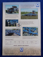 Lade das Bild in den Galerie-Viewer, Dalbo AXH Scheibenegge X-Form - Prospekt Brochure 04.2001
