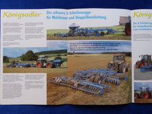 Lade das Bild in den Galerie-Viewer, Rabe Königsadler Mulchsaat-Scheibenegge - Prospekt Brochure 10.2001
