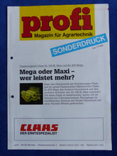 Lade das Bild in den Galerie-Viewer, Claas Mähdrescher Do 204 Mega Do 108 SL Maxi - Sonderdruck Profi 11/1993
