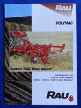 Lade das Bild in den Galerie-Viewer, Rau Polymag 2 PMH 13 Stoppelbearbeitung - Prospekt Brochure 03.2001
