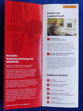 Lade das Bild in den Galerie-Viewer, Niemeyer Bodenbearbeitung Gesamtverzeichnis - Prospekt Brochure
