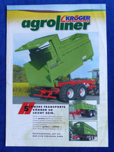 Lade das Bild in den Galerie-Viewer, Kröger Agroliner Muldenkipper - Prospekt Brochure 11.2003
